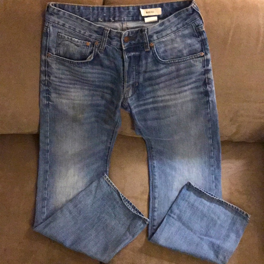 BRAGG➡️EUC- light wash jeans (29/32)